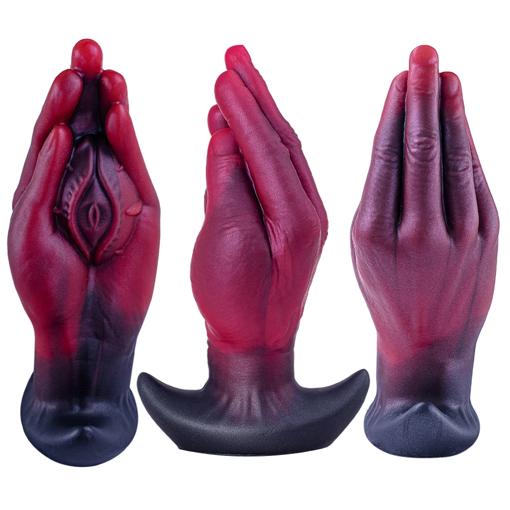 NEW Fist Masturbate Sex Toys Huge Silicone Dildo G-spot Stimulation Big Hand Anal Plug Large Penis Fist Butt Plug Ass Anal Plug