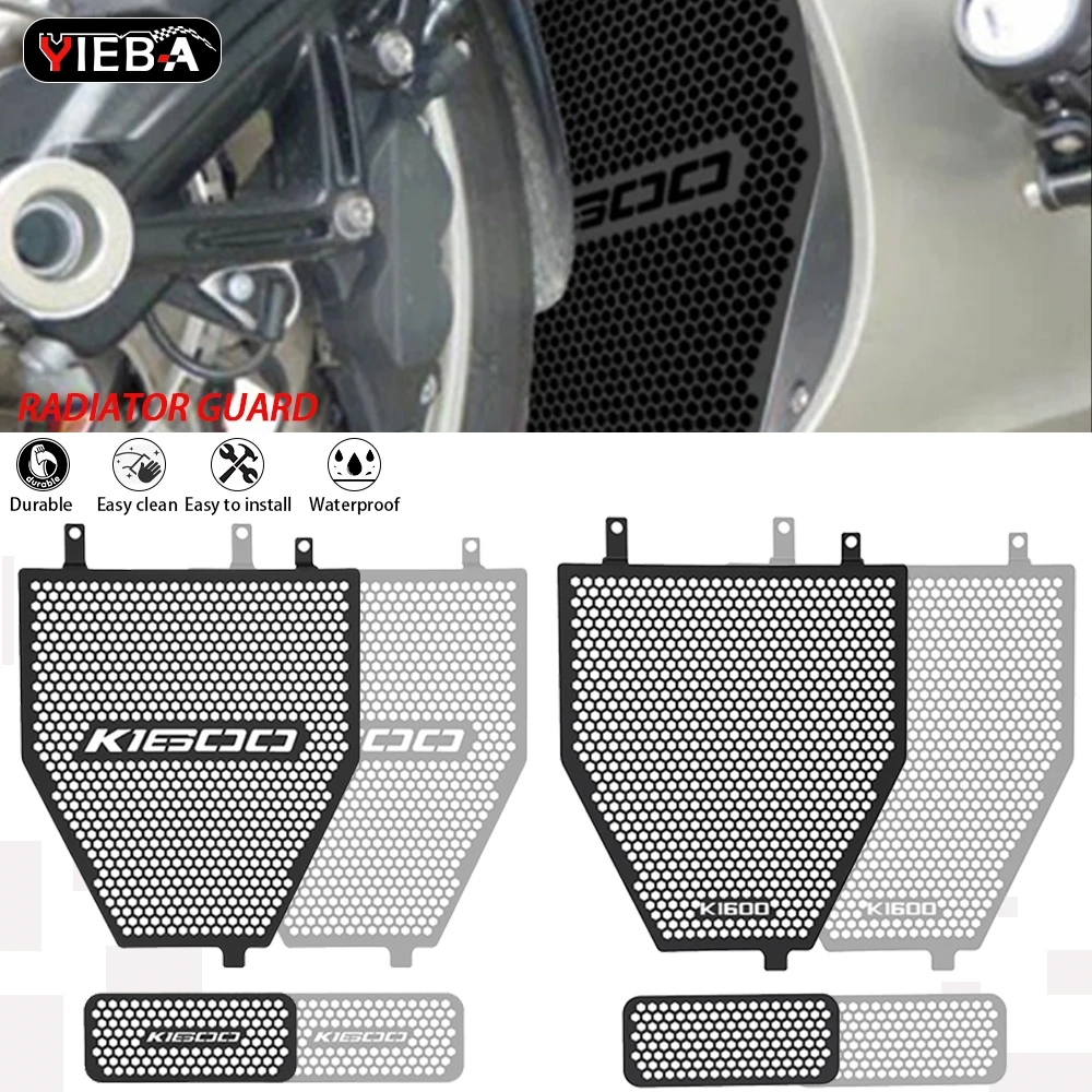 

For BMW K1600GT 17 K1600GTL 22 2020 2021 2022 2023 K 1600 K1600 GT GTL Radiator Grille Guard Cover and Oil Cooler Set Protector