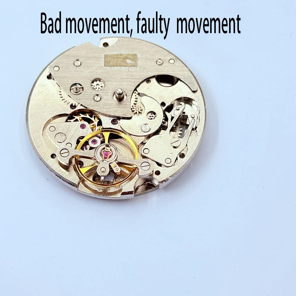Watch accessories manual movement broken movement, NO movement, disassembly and use, learn how to use