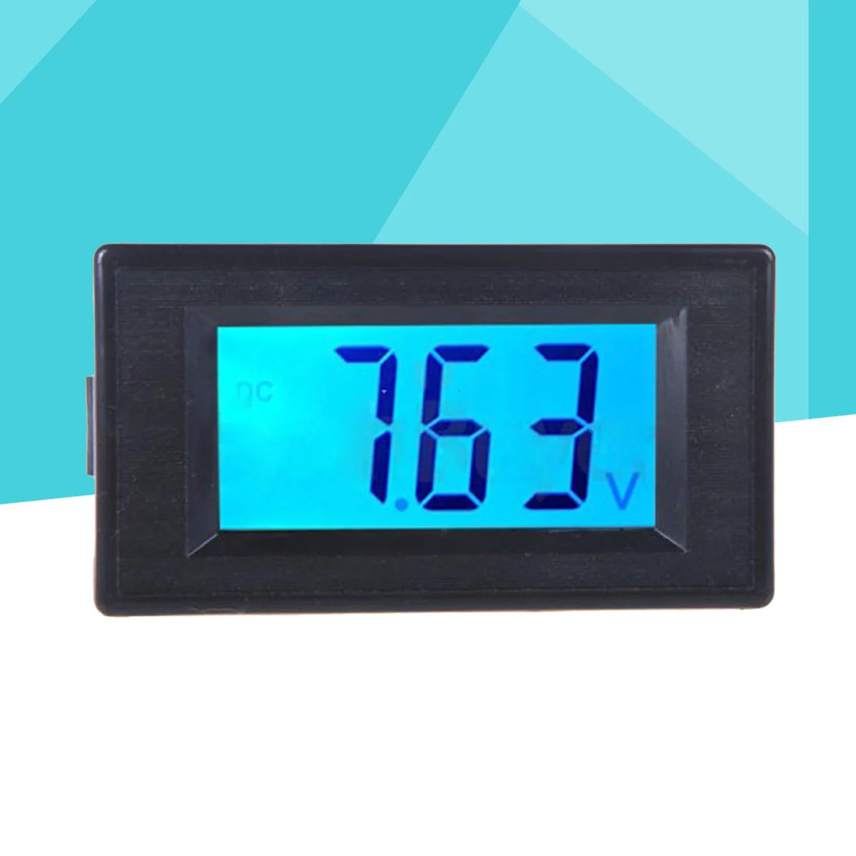 

Dc 7.5-19.99V Lcd Digital Voltage Current Meter For Car Interior Parts Circuit Measurement Black Voltmeter Ammeter