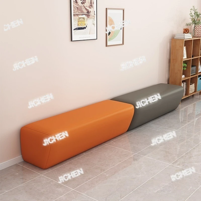 

Simple Training Institution, Bench, Parents Waiting, Rest Area, Reception Sofa, Kindergarten Children Without Back Card Seat