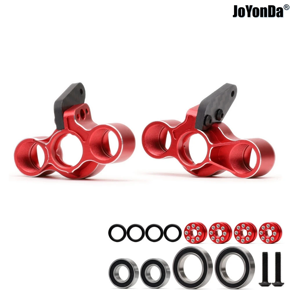 Aluminum Front Steering Blocks 2pcs #AR330187 Upgrade Parts for RC ARRMA 1/8 6S Kraton MOJAVE Talion Typhon