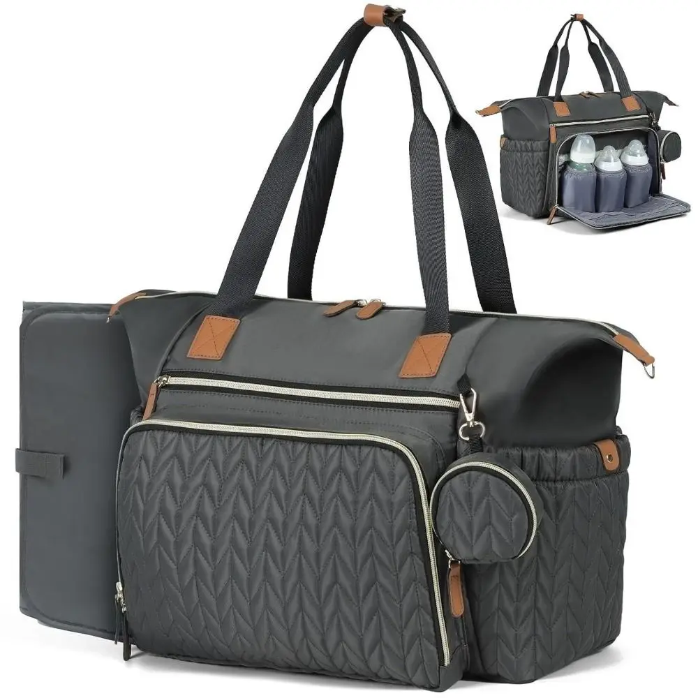 new-large-capacity-diaper-bag-tote-with-changing-pad-adjustable-shoulder-strap-baby-bag-with-pacifier-case-women-tote-bag-travel