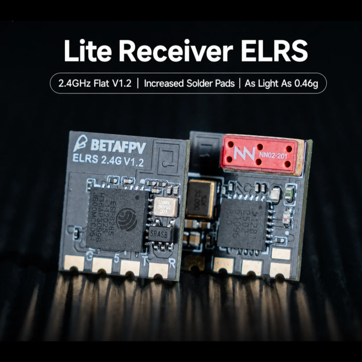 BETAFPV ELRS Lite Long-Range Receiver 2.4GHz FPV Racing Drone for Drones