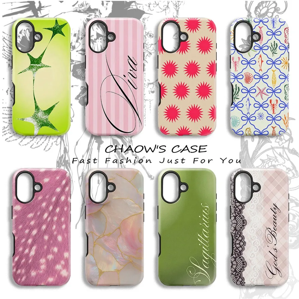 Geo Tile Phone Case for Samsung Galaxy S20 S23 S24 S25 S26 FE Plus Ultra Edge 4G 5G Luxury Double-layer Cover