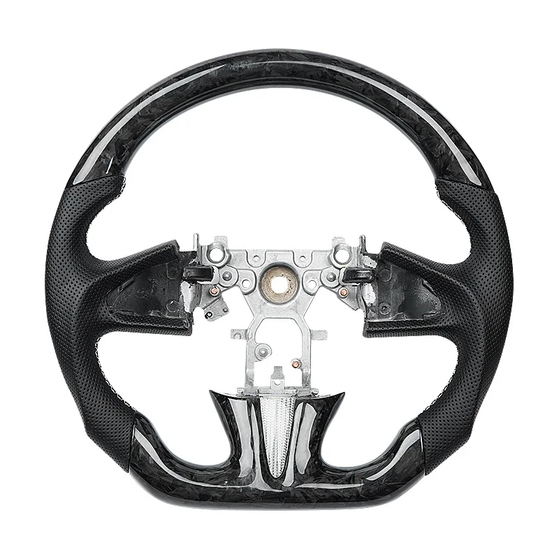 

Wholesalers Car Steering Wheel For Infiniti Q50 Forged Carbon Fiber Steering Wheel