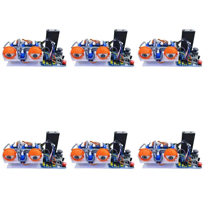6Pack X(STEM Robot Kit For Mobile Robot Machine Eyes Robotics Science Experiment Boy Program Toy