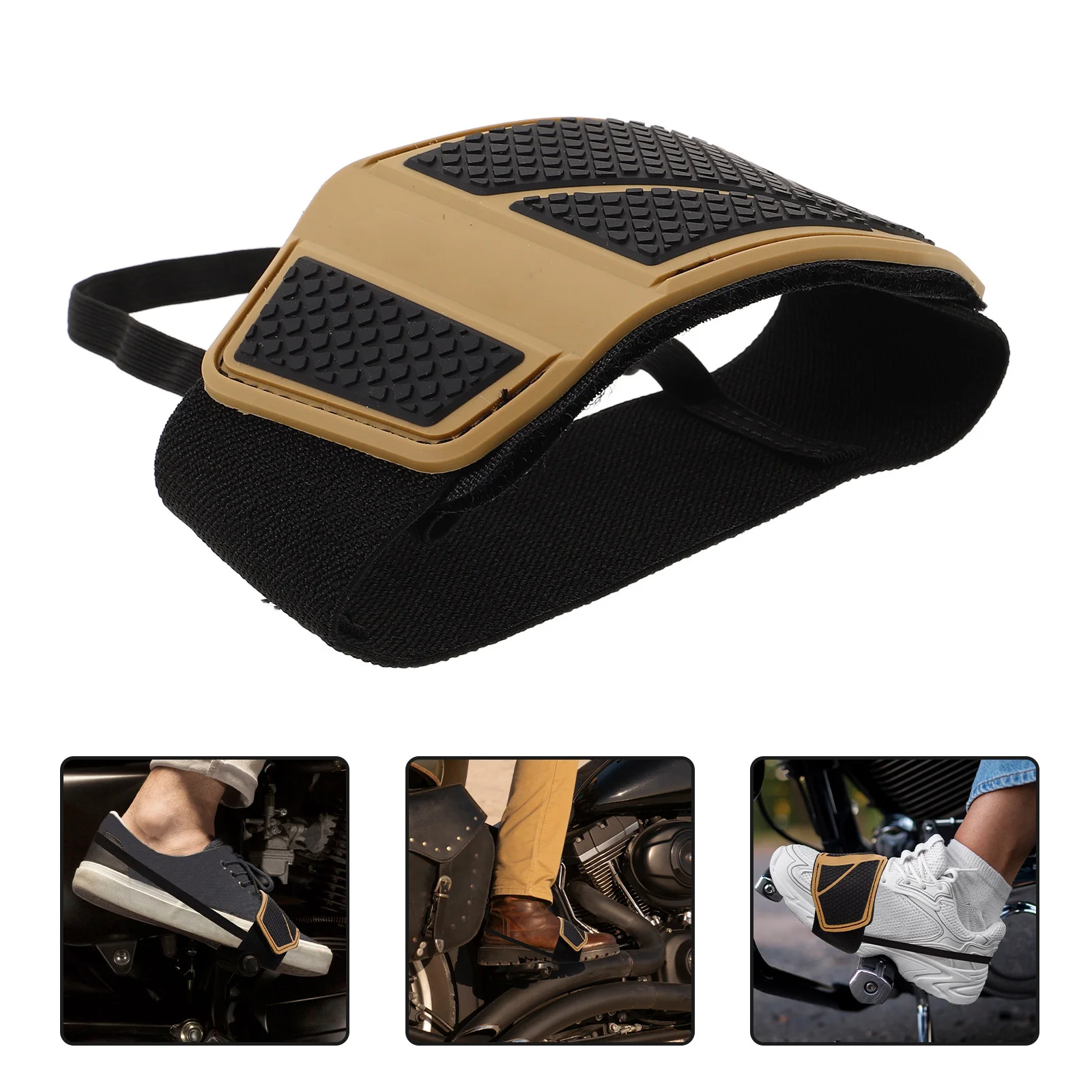 

Motorcycle Gear Shift Cover Shoe Protector Non Slip Durable Widened Design for Riding Boot Shift Pad Motorcycle Shoe Protector