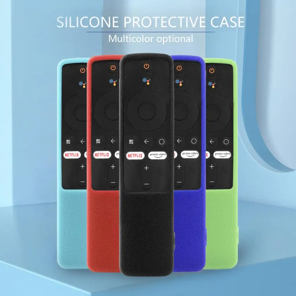 Protective Silicone Remote Case Fit for Xiaomi TV Stick XMRM-M2 1080P Box Remote Control With Washable Shockproof Skin-Friendly