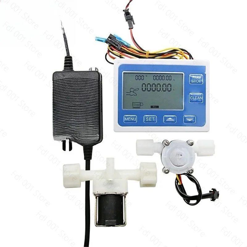 Digital Liquid Turbine Flow Meter Quantitative Controller for Beverage Filling Farm Irrigation Liquid Dispensing Machine