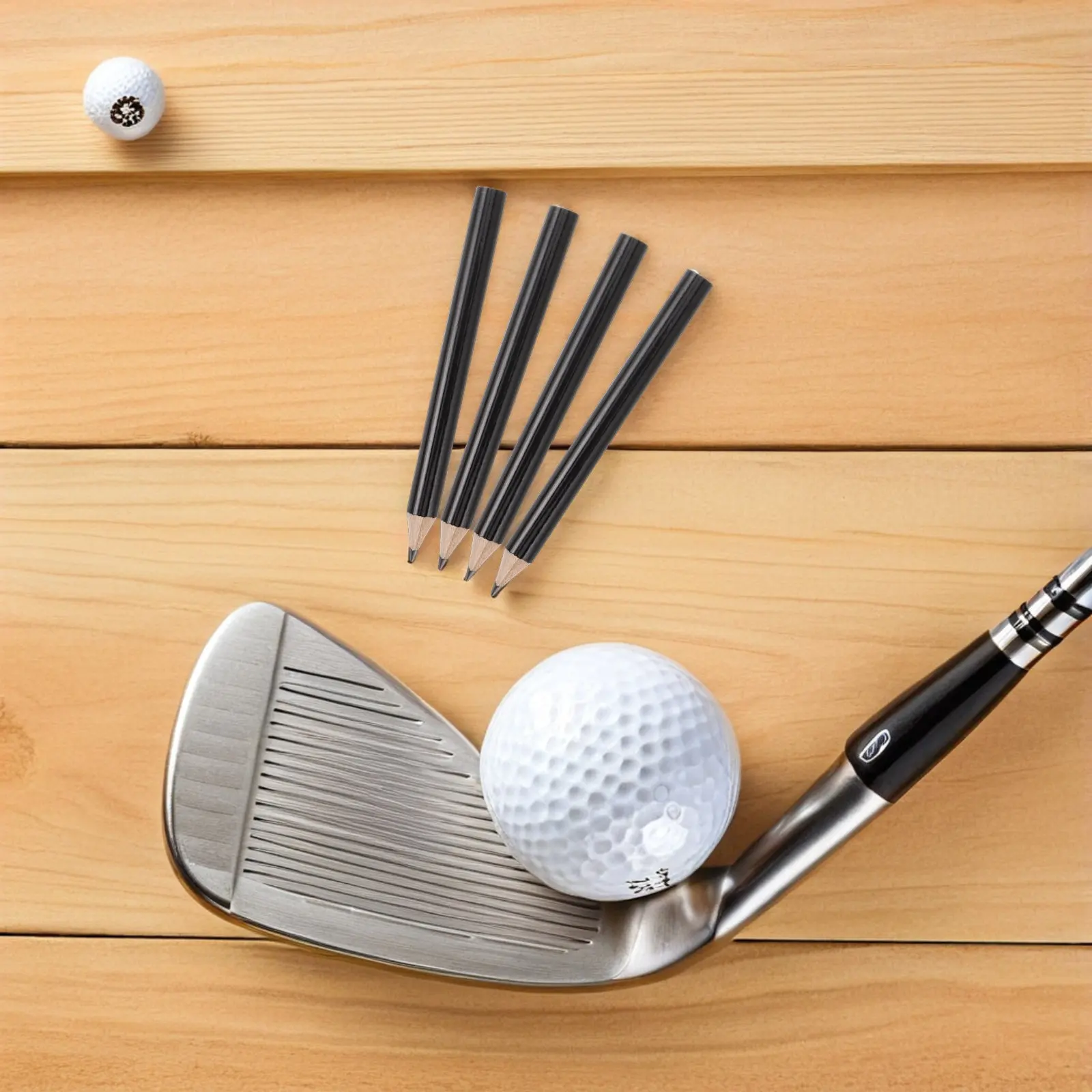 

100 шт. карандашей для гольфа, предварительно заточенные, миниатюрные, короткие, деревянные, для детей и взрослых, для гольф-турниров, для класса, для школы