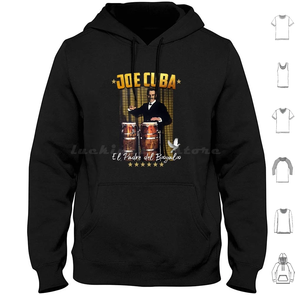 Joe Cuba Salsa Fania Hoodies Long Sleeve Salsa Fania Power Celia Cheo Hector Lavoe Joe Ruben Blades Decisiones