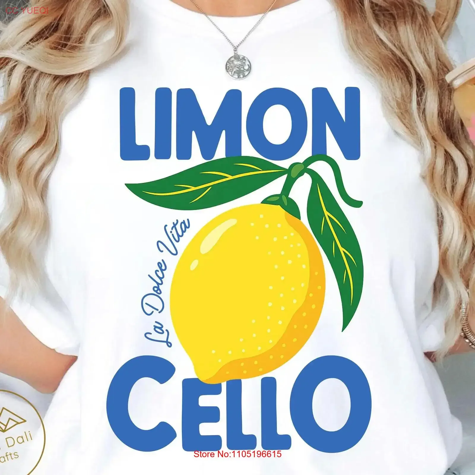 Limoncello Vintage Summer Women's T-shirt La Dolce Vita Italy Amalfi CoasT Lemon Italian for Lovers Washed Versatile Breathable