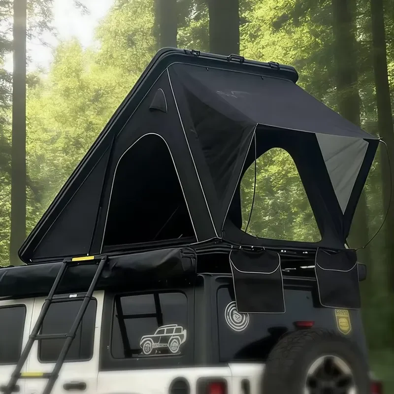 Wholesale 2 Person 3000mm Waterproof Foldable Aluminum Car SUV Hardshell Rooftop Camping Tent for Sale