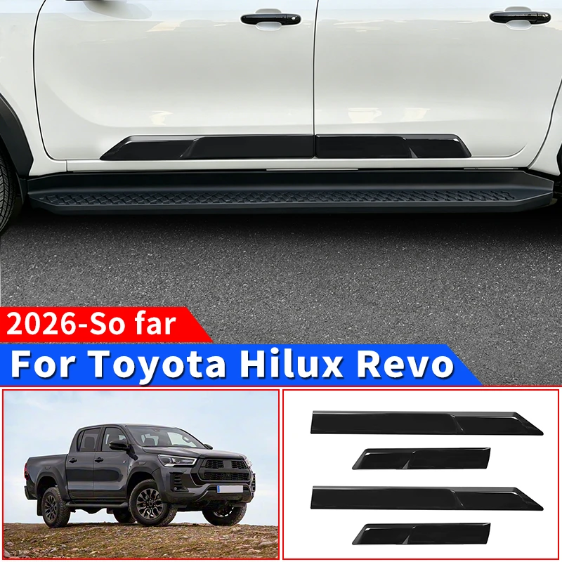 

For 2026 Toyota Hilux SR5 Body Side Anti Collision Decorative Trim Scratch Resistant Impact Protection Exterior Car Accessories