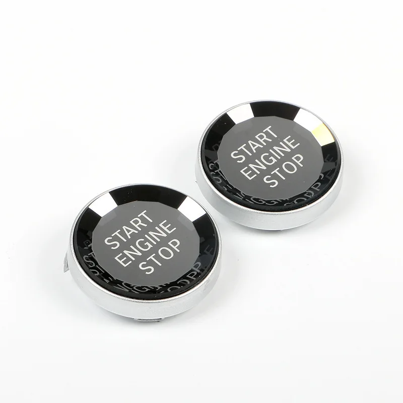 Crystal Start Stop Engine Button For BMW 1 2 3 4 5 6 7 Series X1 X3 X4 X5 X6 F G Chassis Replacement 3