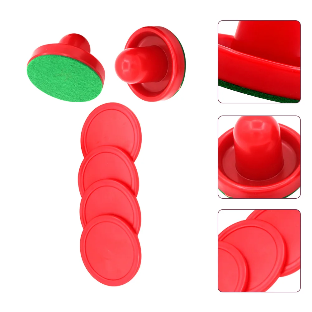 Hockey Tape Ball Header Play Table Resin Air Puck The Mini Pucks and Paddles Game Accessories
