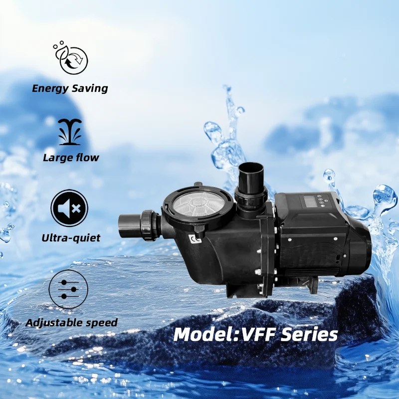 Variable Frequency 14m³/h-35m³/h Output Self-priming Circulating Water Pump For Animal Husbandry Water Treatment