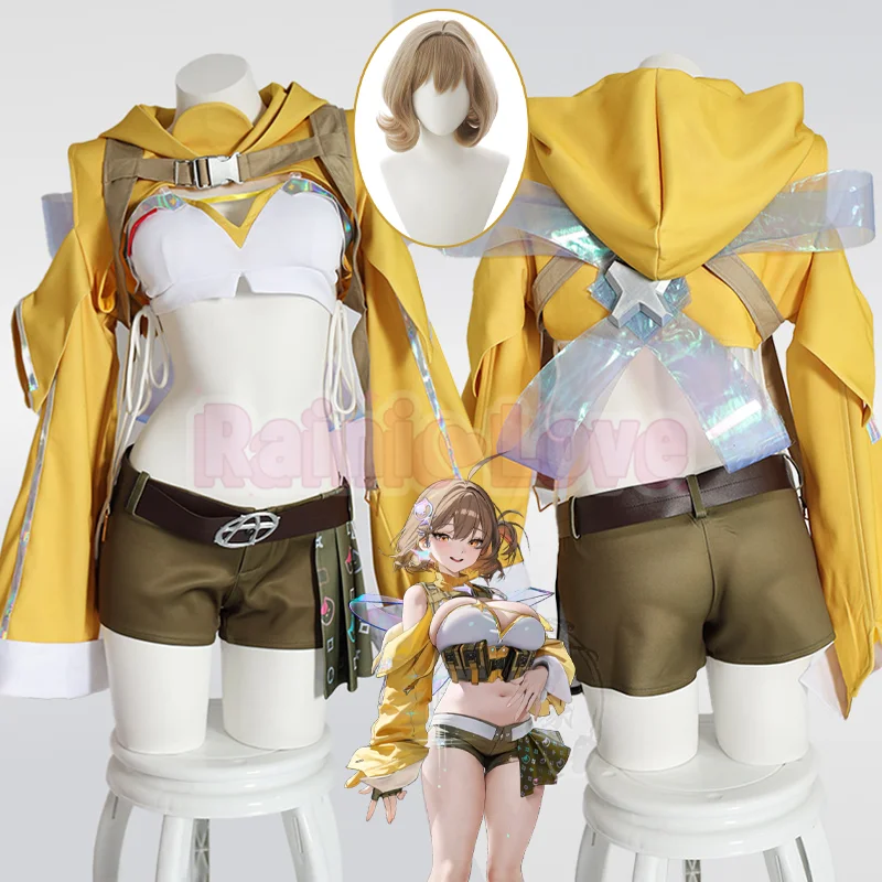 

Game Goddess Anis Cosplay Costume Anis Star New Outfit Anis Uniform T.T. Star Aiming For Hallowmas Party Adult Women Role Play