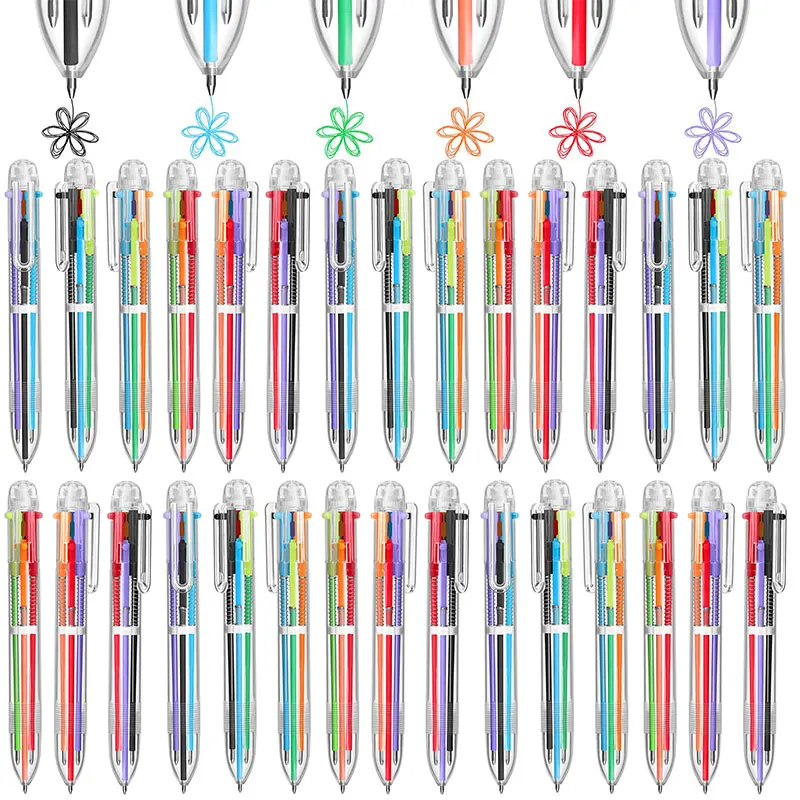 30Pcs Ballpoint Pen Creative Ballpen Kawaii Pen Fashion School Office Writing Supplies