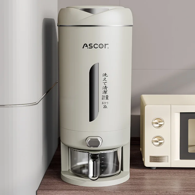 

Ведро для риса для шитья, бытовой герметичный резервуар для хранения с защитой от насекомых и влаги, 20-фунтовый ящик для риса, ведро для хранения