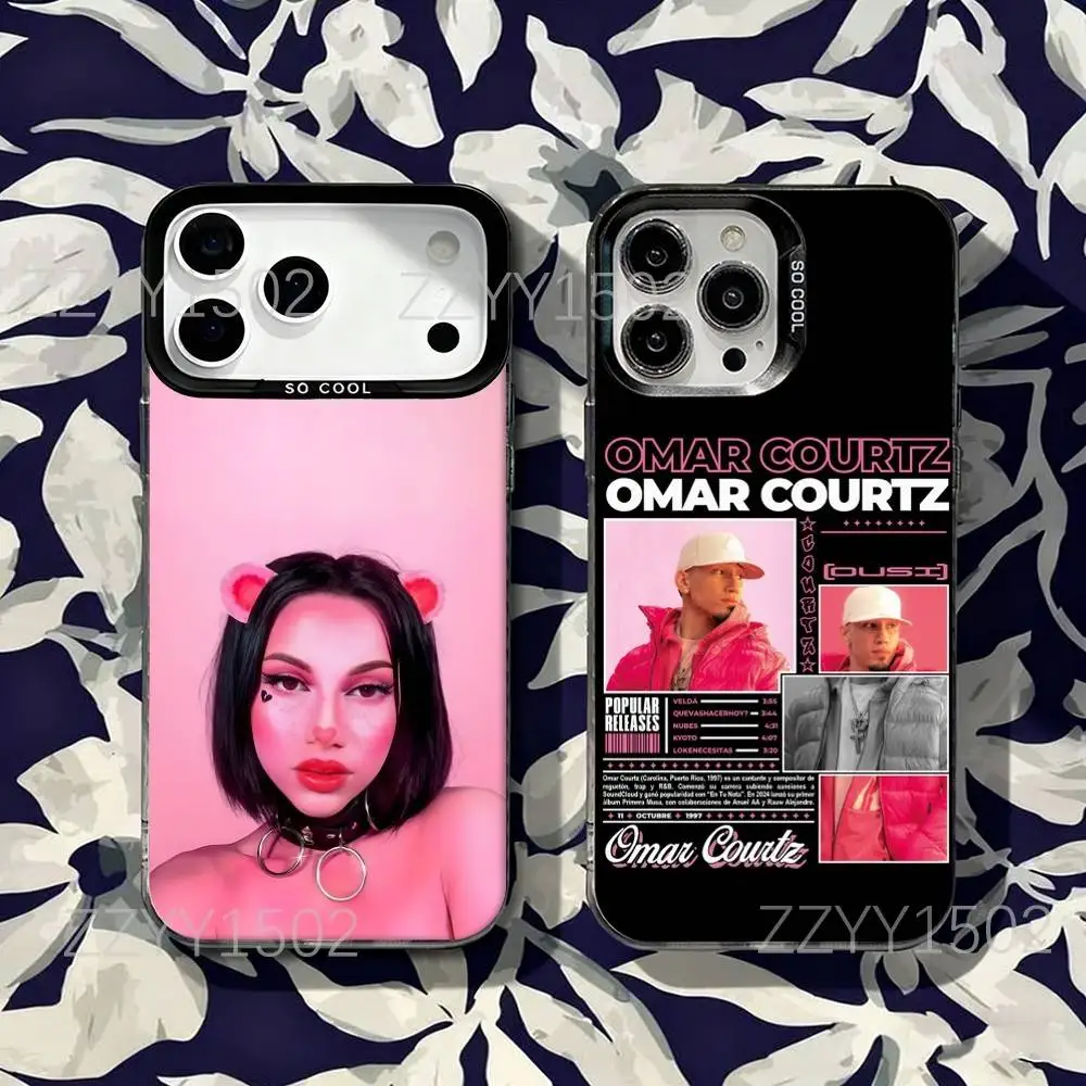 

Omar Courtz PRIMERA MUSA Phone Case For iPhone 17,16,15,14,13,12,X,8,Pro,Max,Plus,SE4,Air,Mini HD Black IMD Matte