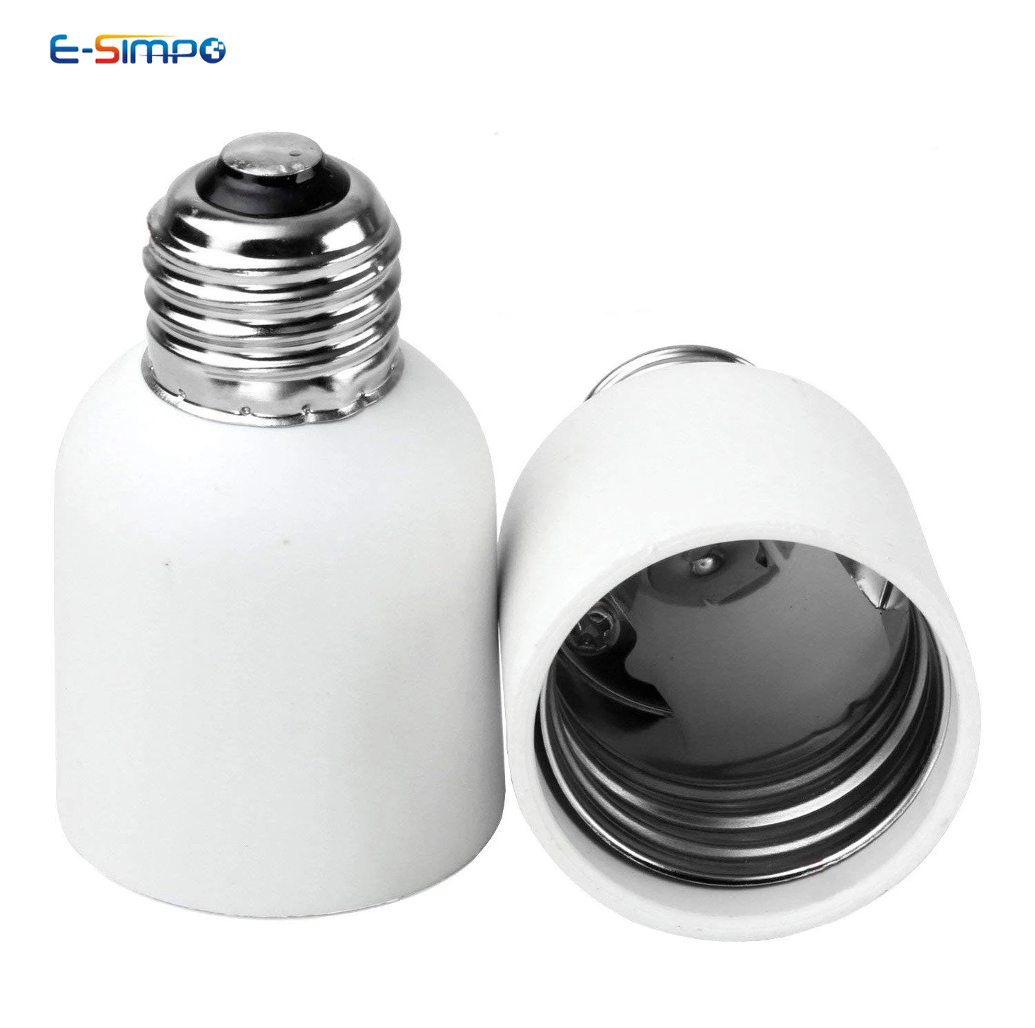 tomada de lampada edison e26 e27 medio parafuso edison para e39 e40 base de estufa mogul pbt resistente a alta temperatura ampliador adaptador conversor pcs 01