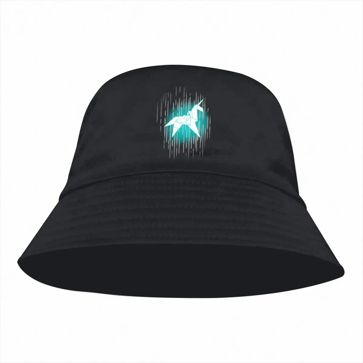 Unicorn In The Rain Unisex Bucket Hats Blade Runner 2049 Hip Hop Fishing Sun Cap Fashion Style Designed