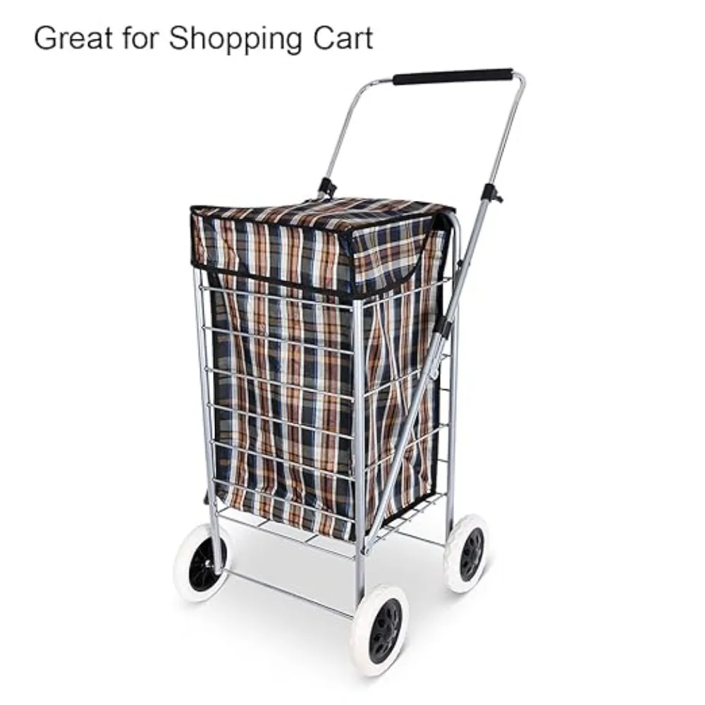 2Pcs 5in Wheel Shopping Cart Wheels Travelling Trolley Caster EVA Replacement Travel Suitcase Rubber Luggage Wheel