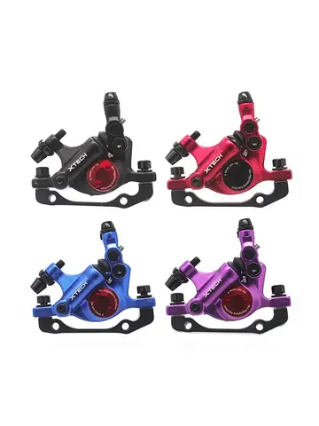 ZOOM XTECH HB100 MTB Hydraulic Disc Calipers Front and Rear Rotor G3 160/180MM MT200 M315 160mm Rotor Hydraulic Brakes for Bikes