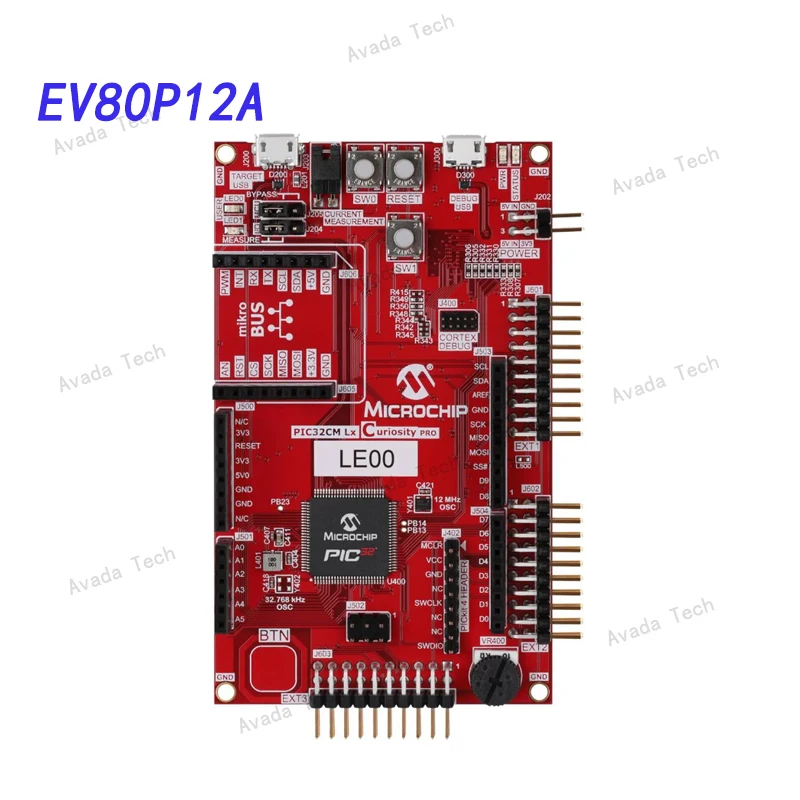 

EV80P12A Development Boards & Kits - ARM PIC32CM LE00 Curiosity Pro Evaluation Kit