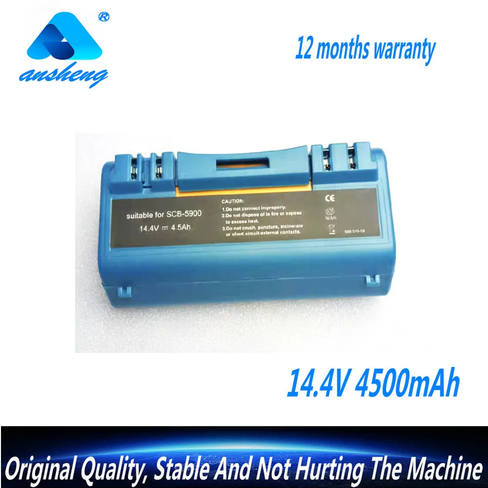 Original SCB-5900 For iRobot Scooba 330/ 5800 340 / 5850 350/ 5900 380 / 6050  385 390  NI-MH Battery