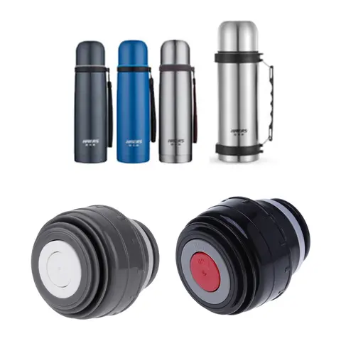 4.5 centimetri/5.2 centimetri Boccetta di Vuoto Coperchio Thermos Bottiglia di Viaggio Tazza di Copertura di Ricambio per Thermos Tazza Bottiglia di Esportazione tazza da viaggio accessori