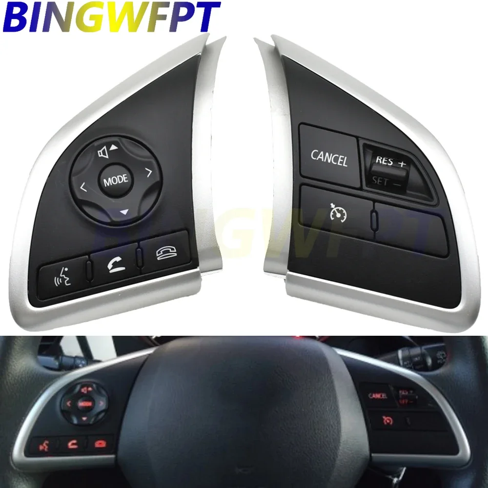 Steering Wheel Button For Mitsubishi ASX 2013-2019 L200 2015 For Mirage 2012-2015 For Space Star 13-15 Cruise Switch Buttons