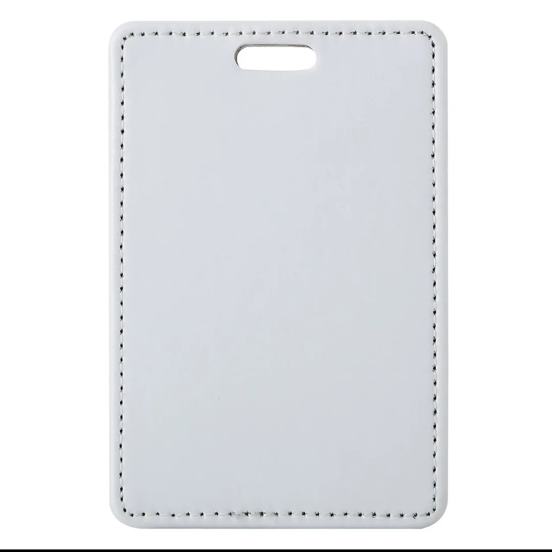 Imagem -04 - Bagagem Tags para Faça Você Mesmo Sublimação Titular do Cartão de Identificação pu Suitcase id 50 Pcs Branco em Branco