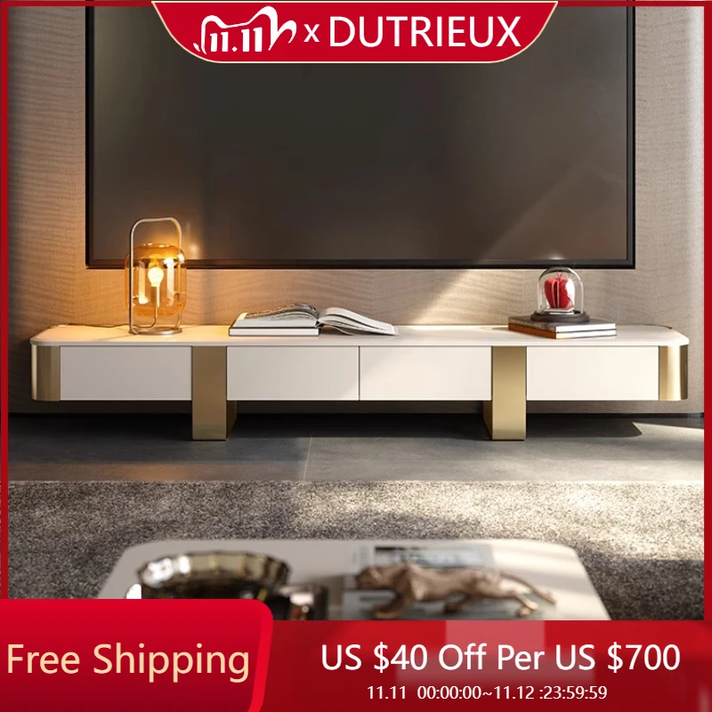 

Italian Light Luxury TV Cabinet Universal Display Wall Designer Unique Tv Table Living Room Modern Console Muebles Furniture
