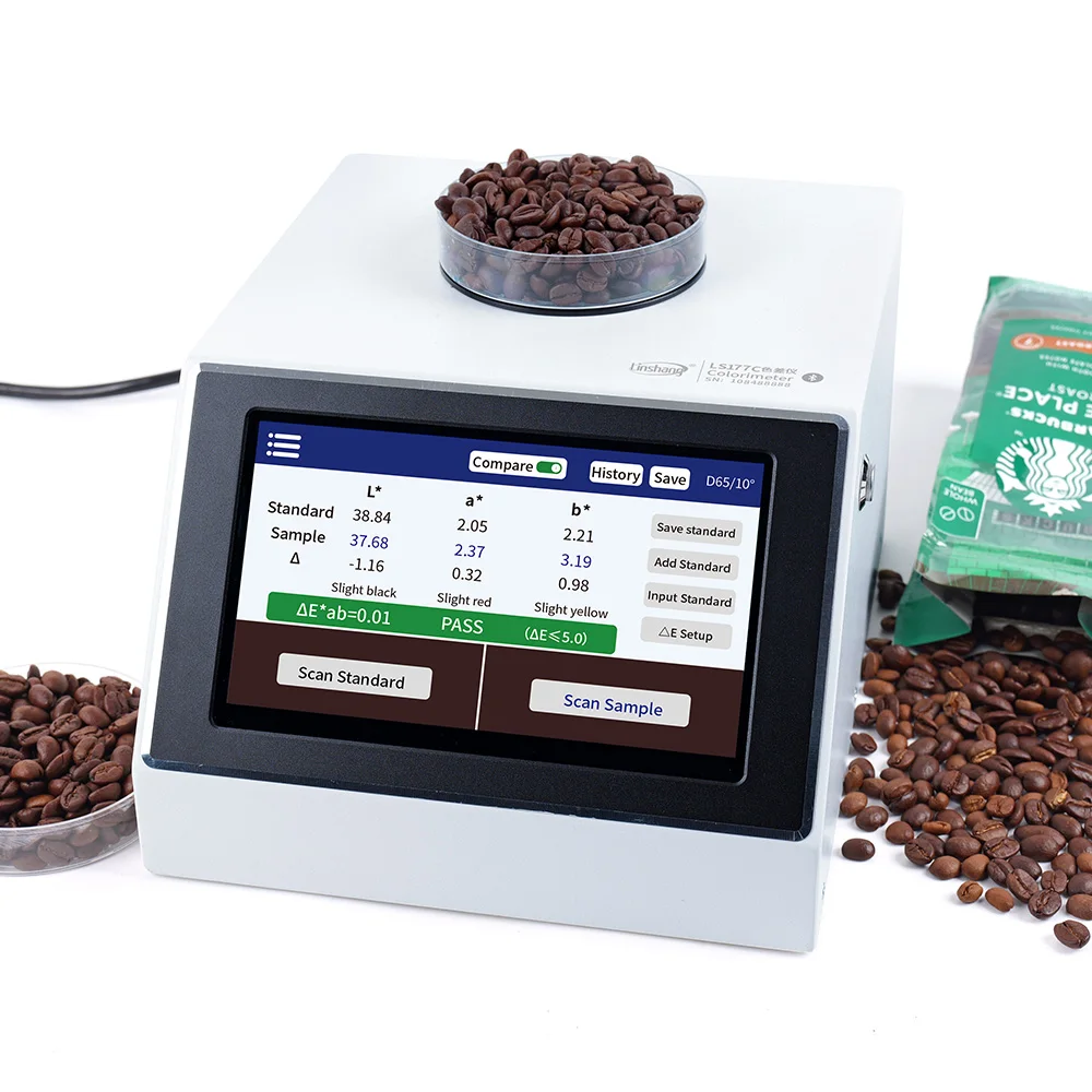 

Real Factory LS177C Agtron Analyzer Color Meter Roasted Coffee Bean Analyzer Coffee Colorimeter