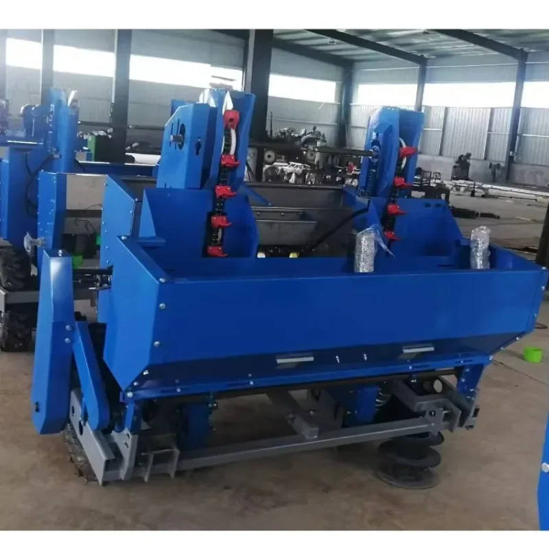 Tractor Mounted Potato Digger Double Row Potato Harvester 3 Point Linkage Potato Harvest Machine