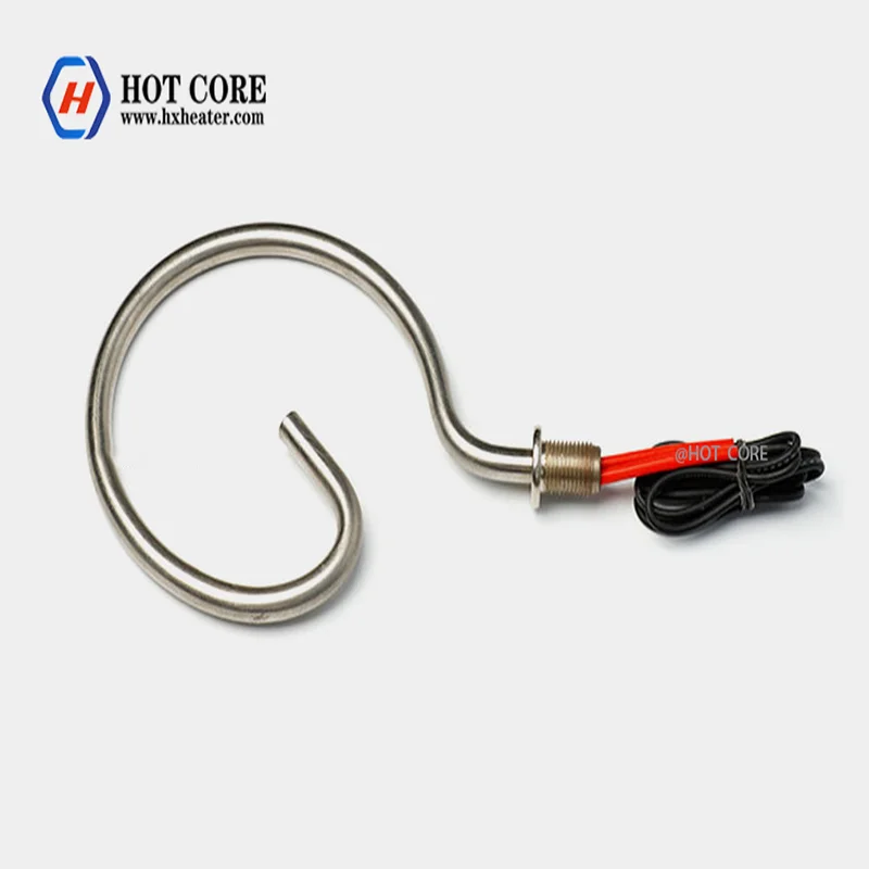 Industrial immersion heater elements