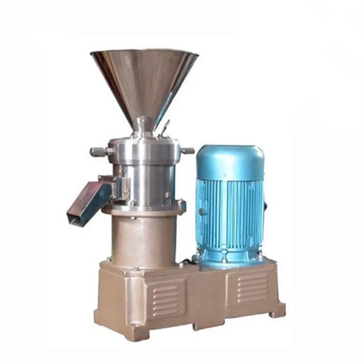 

2025 Hot Sale Commercial Stainless Steel 50-1000kg/h Almond Milk Sesame Butter Peanut Butter Making Machine