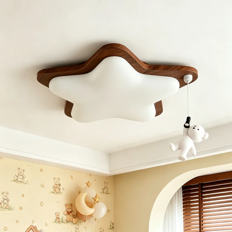 Star Children's Room Ceiling Light Balcony Light Corridor Bedroom Light Ancient Style Creative Art Entrance Light Ceiling Light