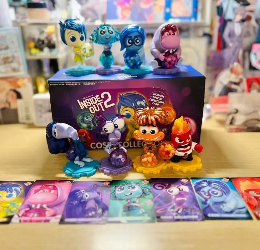 

Hot Toys Brainstorming Team 2 Blind Box Joy Sadness Anger Disgust Cosbi Collectible Action Figure Doll Holiday Surprise Gifts