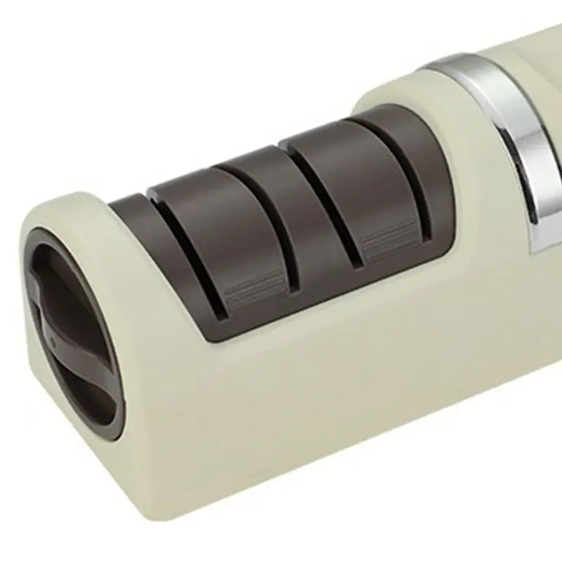 Efficient-Electric Rechargeable Cutter Sharpener - Quick Polishing Multifunctional Kitchen Gadget