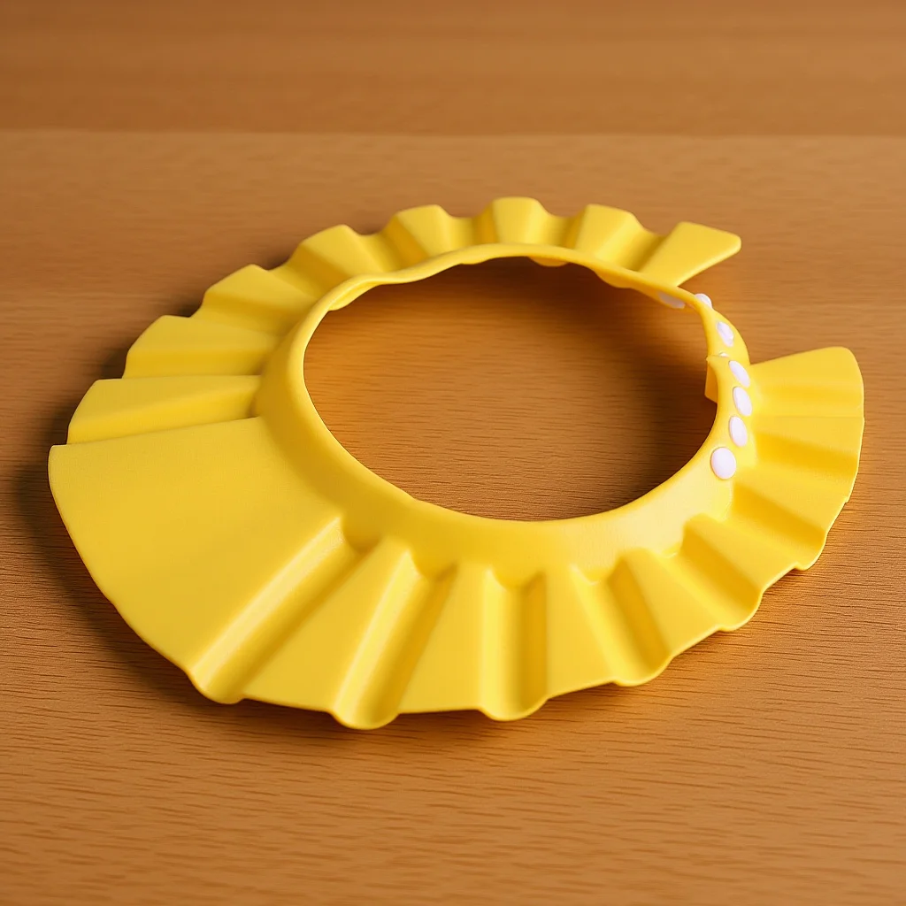 

Детская регулируемая шапочка для душа 3-6 лет, водонепроницаемая защита для мытья волос для младенцев, окружность головы 40-55 см, яркий цвет, быстросохнущая