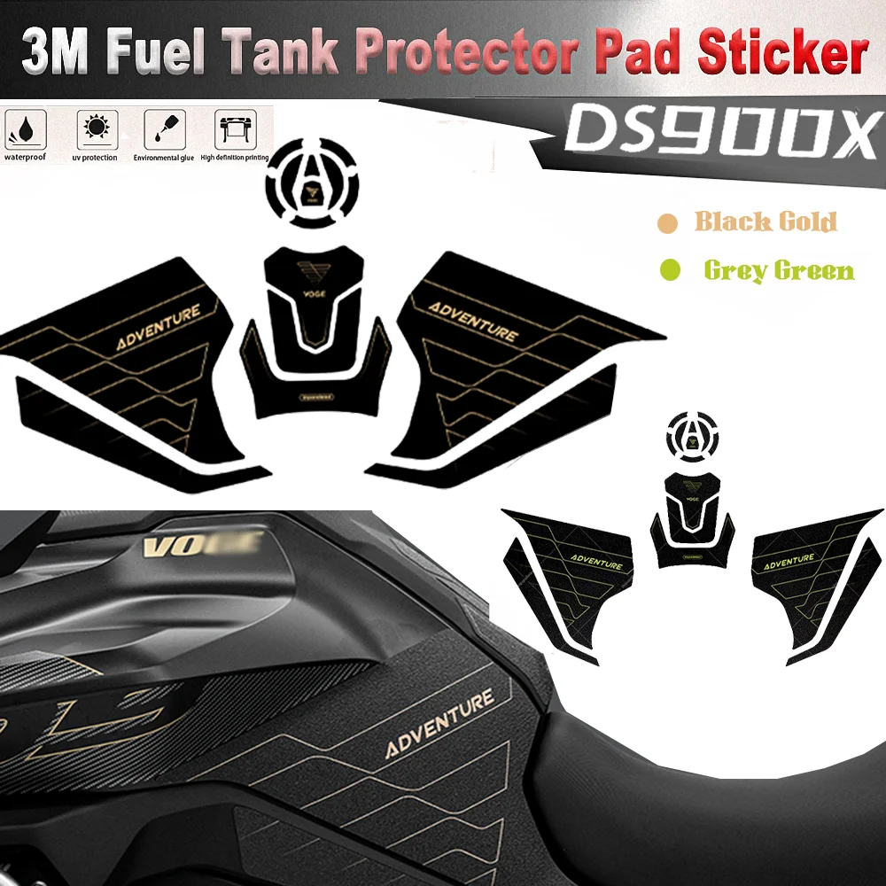 

For VOGE DS900X Tank Pad Covers Protector Gasoline Stickers Motorcycle Accesories Valico DS DSX DSX900 900DSX 900X 900 2024 2025