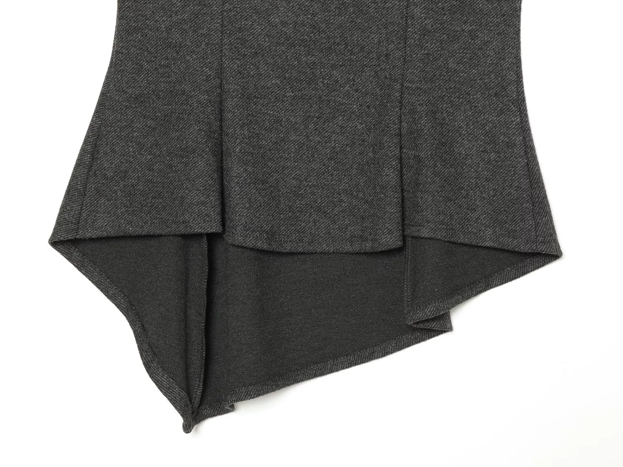 TFMLN Elegantes Damen-Set aus asymmetrischem Oberteil und Hose mit weitem Bein, 2-teilig, modisch, lässig, einfarbig, ärmellos, Neuheit – Detail 7