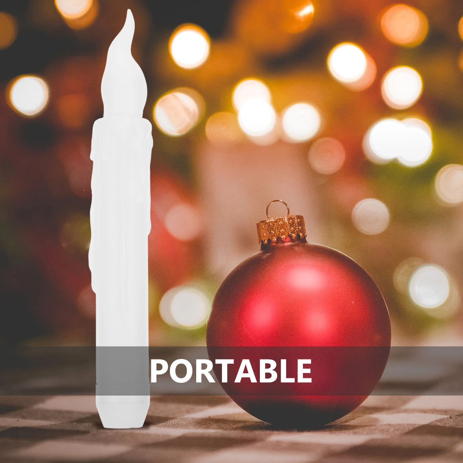 

6Pcs Luminous Xmas Decorations Creative Night Light for Indoor Home Bedroom Tabletop Festival Atmosphere