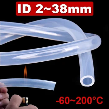 Manguera de tubo de silicona insípida de calidad alimentaria, dispensador de agua transparente resistente a altas temperaturas, bomba peristáltica, goma para el hogar