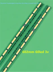 FOR 55 inch use LCD TV backlight bar 55UH6150-CB 6922L-0159A 6916L2361A 6916L2362A 60LED 602MM 100%NEW Left + right