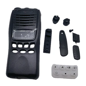 Replacement Repair Housing Cover Sheaths Front Case With Knob For TK3312 TK2317 TK3317 WalkieTalkie Dropshipping